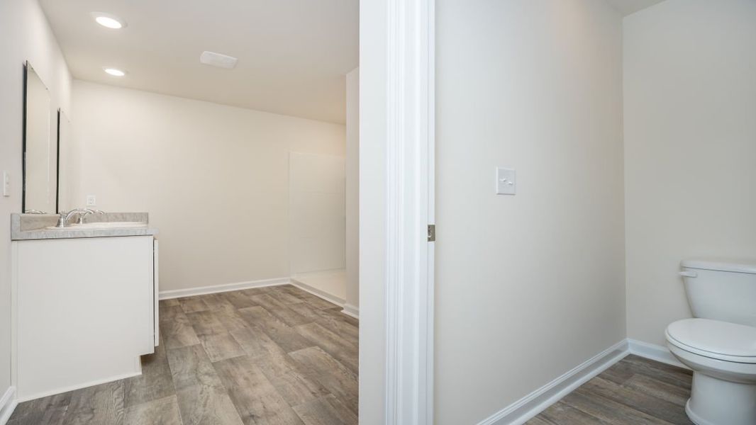 Representative unfurnished interior of a home built from the ARIA by D.R. Horton in Jordanville Farms, Galivants Ferry (Image 32).