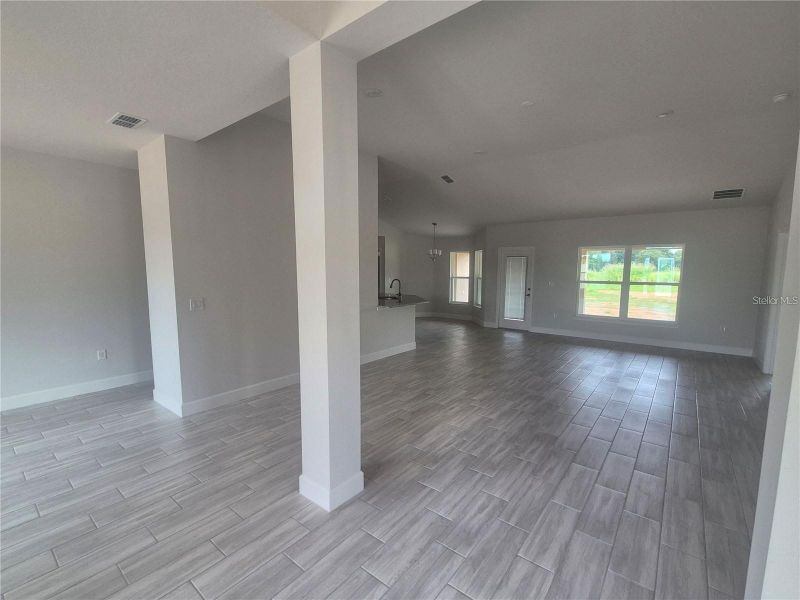 Spacious, unfurnished interior of a new home in Hill Country Estates, Dade City (Image 6). Spacious, unfurnished interior of a new home in Hill Country Estates, Dade City (Image 6).