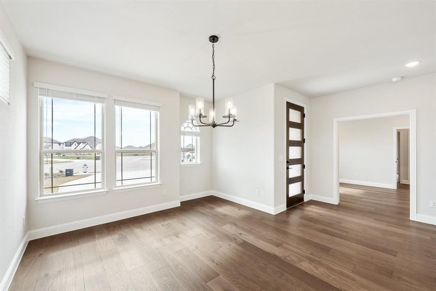 Spacious, unfurnished interior of a new home in ArrowBrooke, Aubrey (Image 24). Spacious, unfurnished interior of a new home in ArrowBrooke, Aubrey (Image 24).
