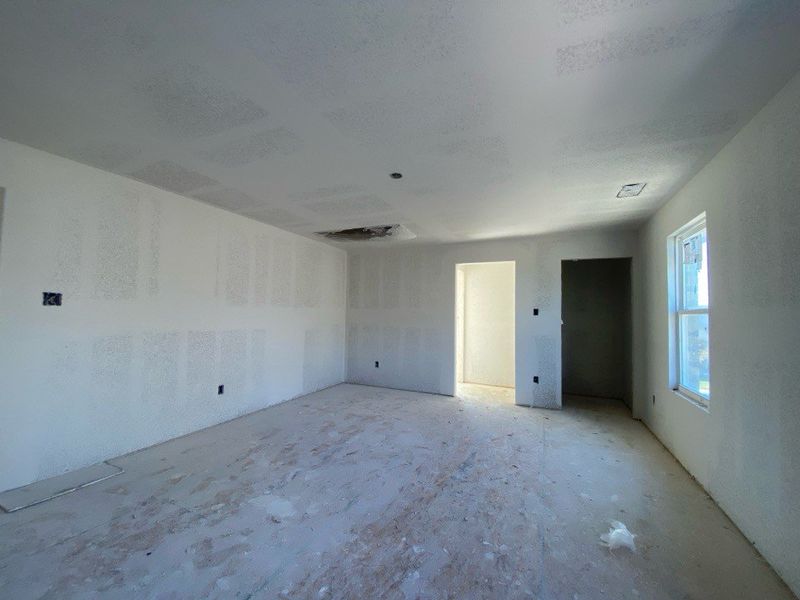 In-progress construction of a new home in Morningstar, Aledo, TX (Image 10).