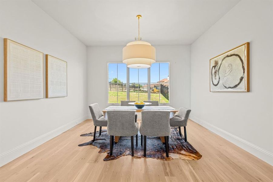 Furnished interior view inside a new home in , Fort Worth (Image 12).