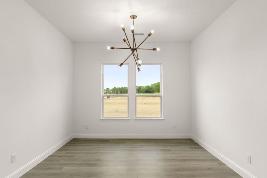 Representative unfurnished interior of a home built from the The Whitney by UnionMain Homes in Cambridge Crossing, Celina (Image 33).
