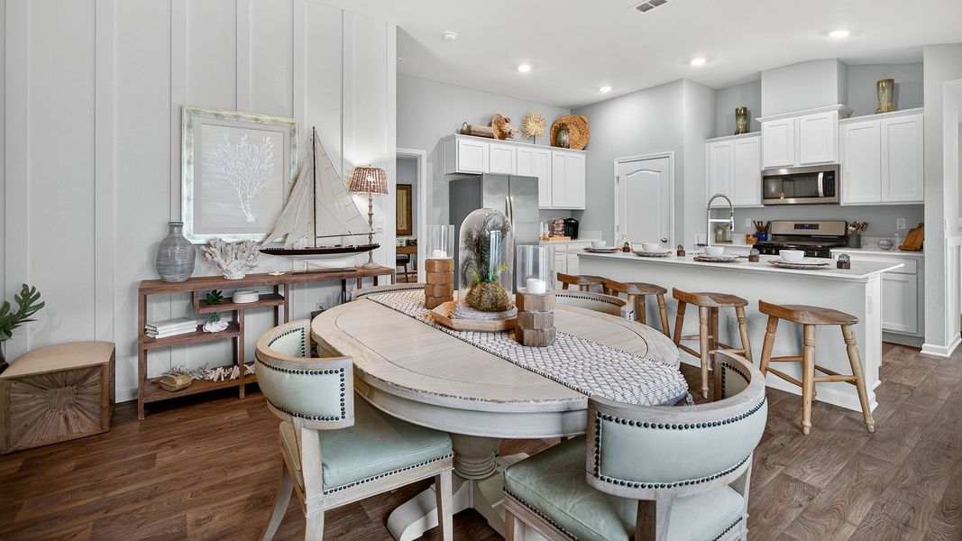 Representative furnished interior of a home built from the St. George by D.R. Horton in Grand Reserve, Bunnell (Image 11).