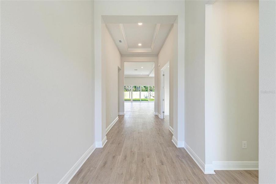 Spacious, unfurnished interior of a new home in Crosswind Point, Parrish (Image 17). Spacious, unfurnished interior of a new home in Crosswind Point, Parrish (Image 17).