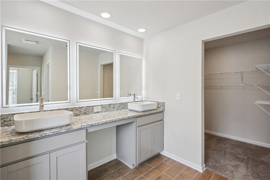 Furnished interior view inside a new home in River Walk Farm, Covington (Image 7).