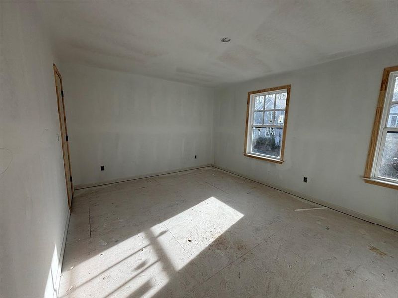 In-progress construction of a new home in Creekside, Dawsonville, GA (Image 60).