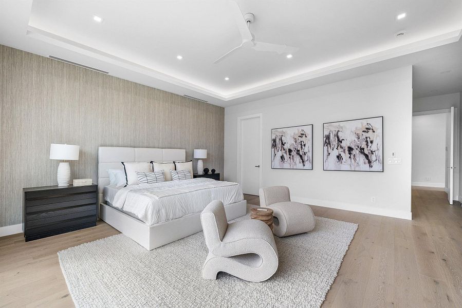 Furnished interior view inside a new home in , Delray Beach (Image 13).