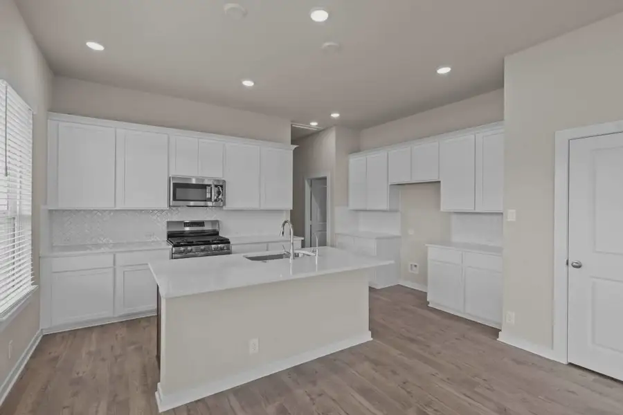 Furnished interior view inside a new home in The Crossvine, Forney (Image 3).