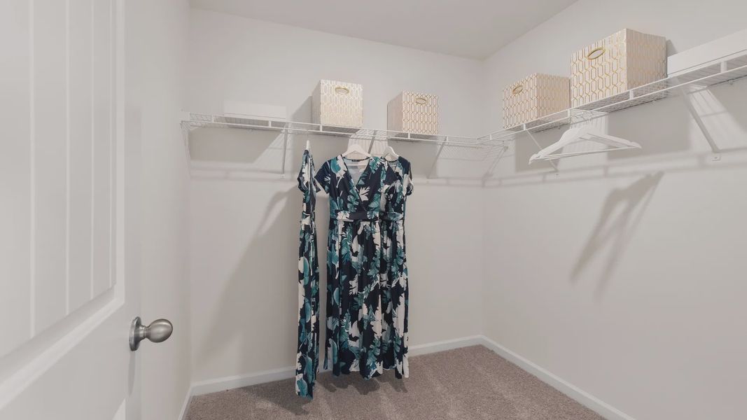 Furnished interior view inside a new home in Hamilton Lakes, Loganville (Image 35).