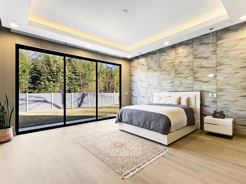 Furnished interior view inside a new home in , Dallas (Image 11).