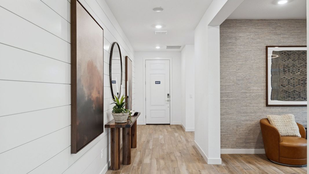 Furnished interior view inside a new home in The Ridge at Stone Butte, Phoenix (Image 9).