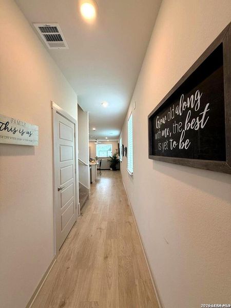 Furnished interior view inside a new home in , San Marcos (Image 9).