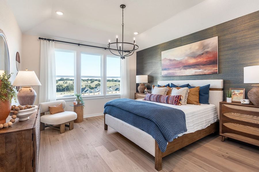 Furnished interior view inside a new home in Flora, Hutto (Image 15).