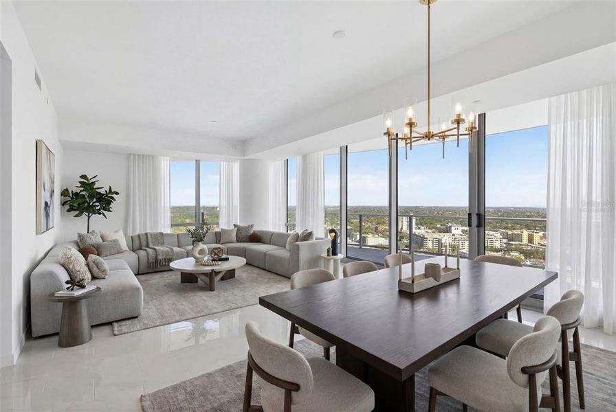 Furnished interior view inside a new home in , St. Petersburg (Image 7). Furnished interior view inside a new home in , St. Petersburg (Image 7).