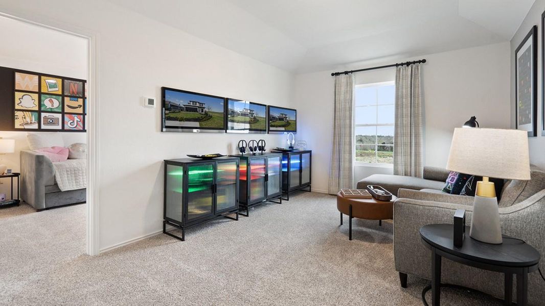 Furnished interior view inside a new home in Durango, Mustang Ridge (Image 26).