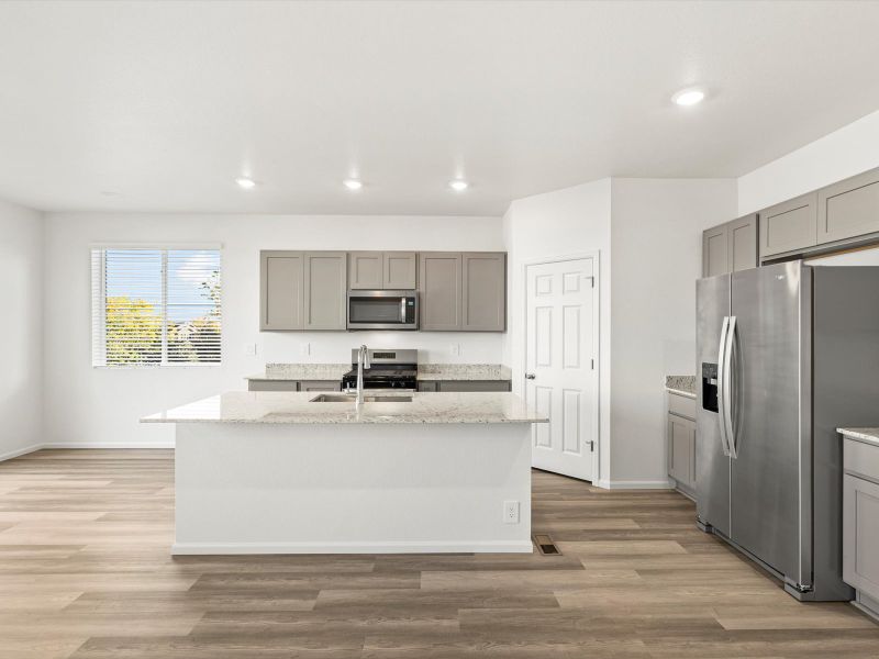 Furnished interior view inside a new home in Poudre Heights: The Lakes Collection, Windsor (Image 5). Furnished interior view inside a new home in Poudre Heights: The Lakes Collection, Windsor (Image 5).