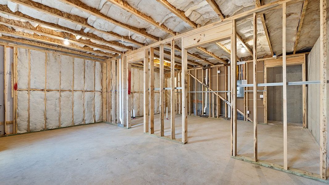 In-progress construction of a new home in Greyton Springs Place, Buford, GA (Image 42).