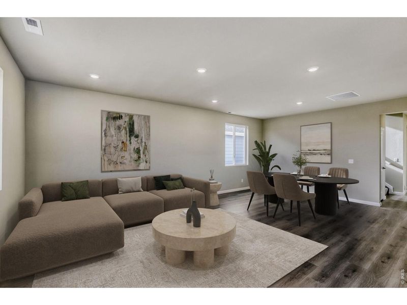Furnished interior view inside a new home in Trevenna, Windsor (Image 8).