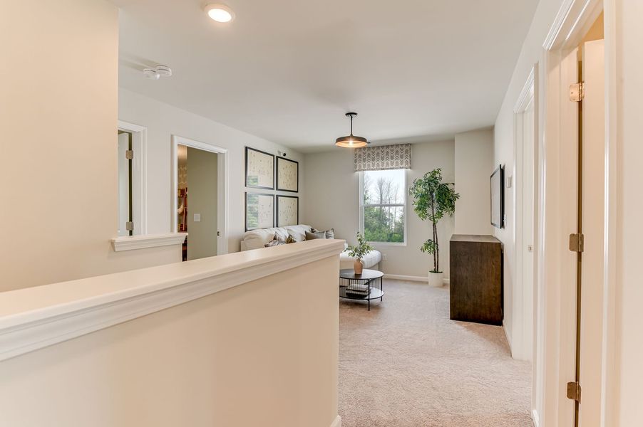 Representative furnished interior of a home built from the Frazier by Stanley Martin Homes in Essence at Bent Creek Village, Thomson (Image 96). Representative furnished interior of a home built from the Frazier by Stanley Martin Homes in Essence at Bent Creek Village, Thomson (Image 96).