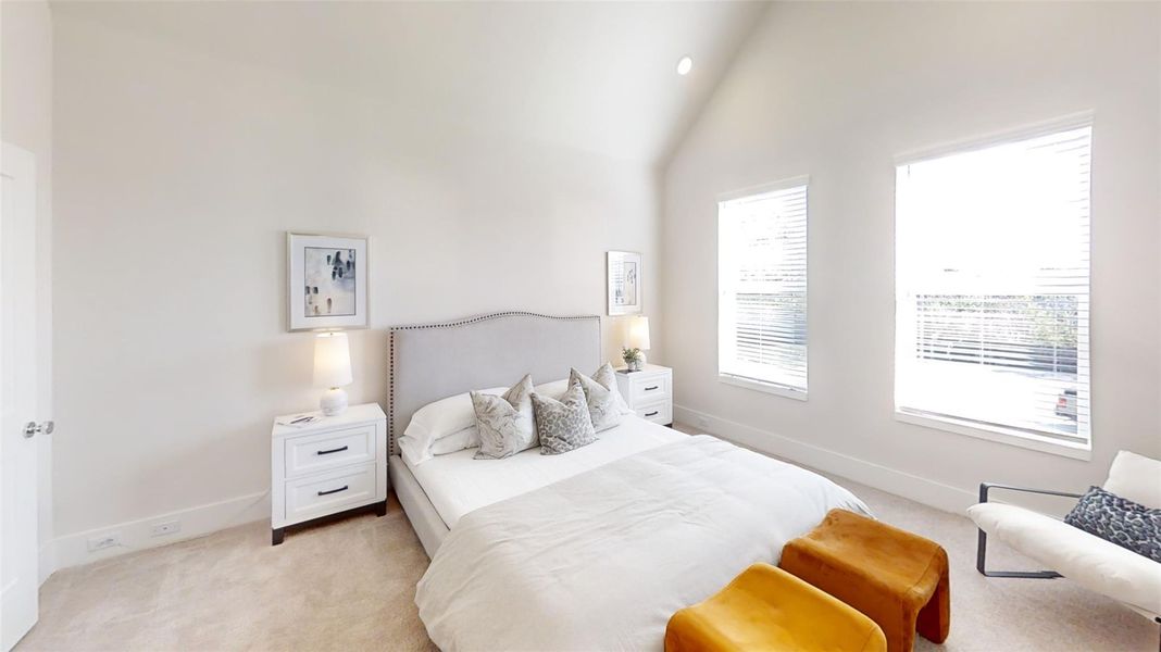 Furnished interior view inside a new home in , Houston (Image 4). Furnished interior view inside a new home in , Houston (Image 4).