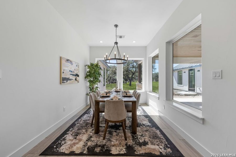 Furnished interior view inside a new home in , Bulverde (Image 46).