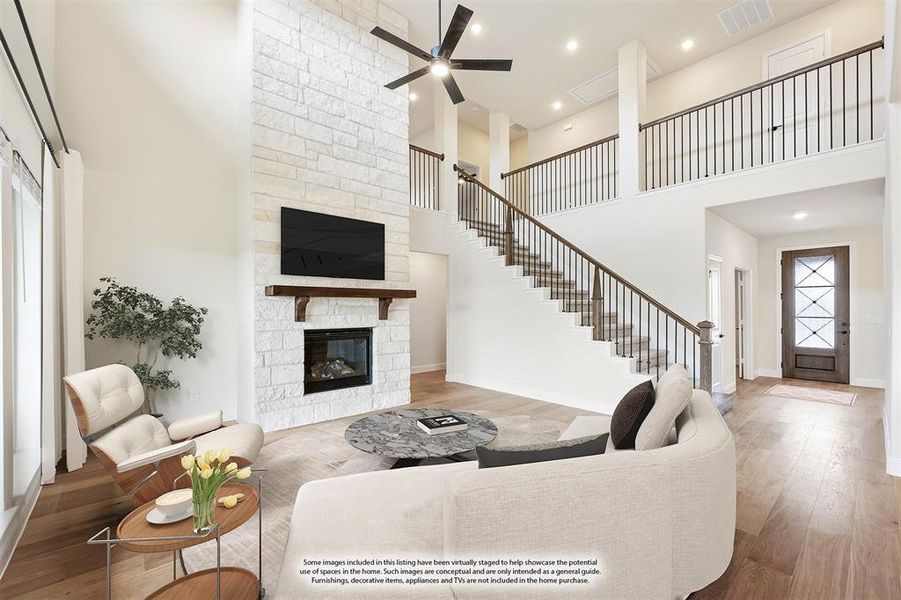 Furnished interior view inside a new home in Sonoma Verde, McLendon-Chisholm (Image 6). Furnished interior view inside a new home in Sonoma Verde, McLendon-Chisholm (Image 6).