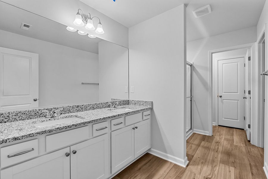 Furnished interior view inside a new home in Fieldstone, Lexington (Image 10).