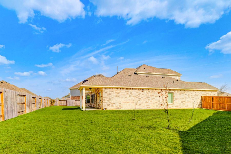 Exterior details and patio area of a home in Marvida, Cypress (Image 19). Exterior details and patio area of a home in Marvida, Cypress (Image 19).