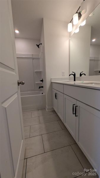 Secondary bathroom