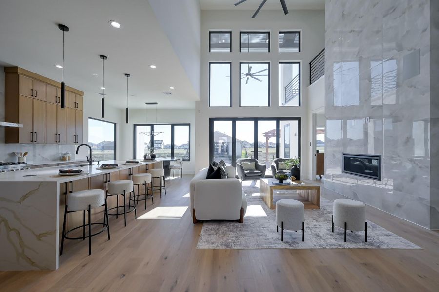 Furnished interior view inside a new home in , Willis (Image 44). Furnished interior view inside a new home in , Willis (Image 44).