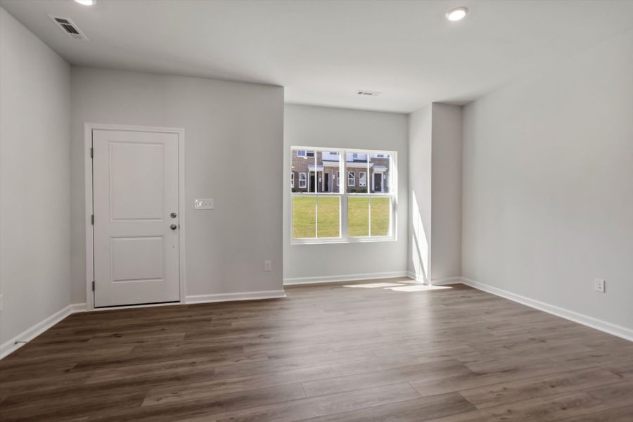 Spacious, unfurnished interior of a new home in Renaissance at White Oak, Garner (Image 13). Spacious, unfurnished interior of a new home in Renaissance at White Oak, Garner (Image 13).