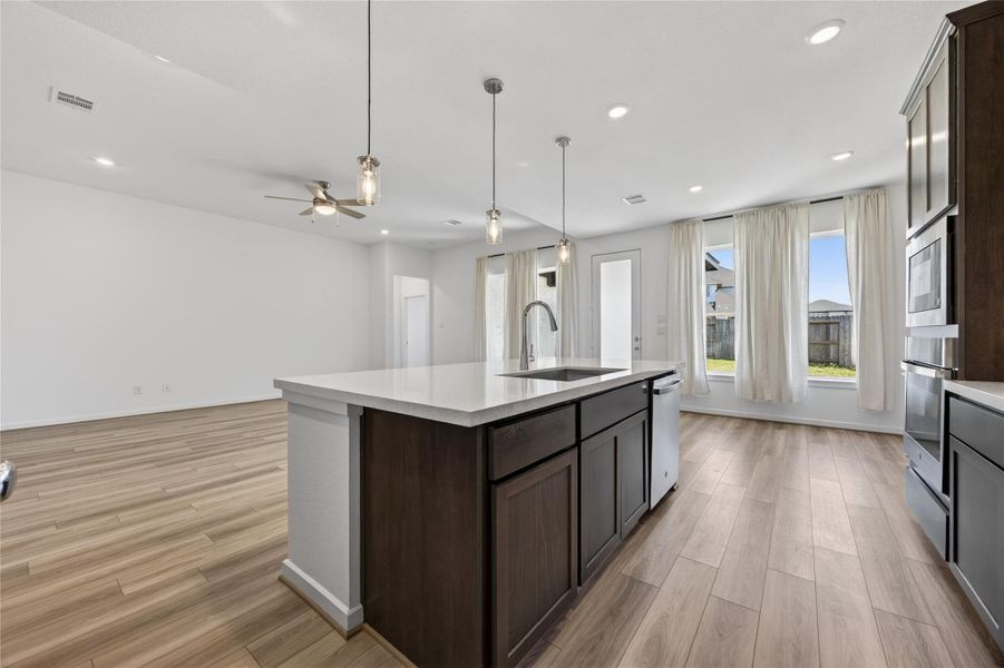 Furnished interior view inside a new home in Trillium, Richmond (Image 13).