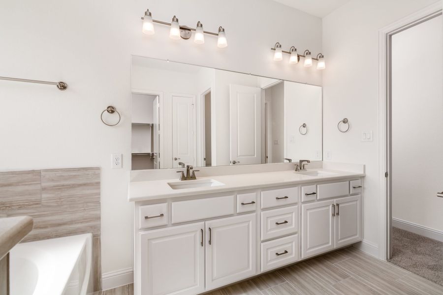 Furnished interior view inside a new home in Lake Breeze, Lavon (Image 14).