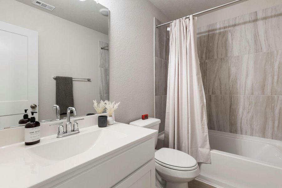 Secondary full bath.