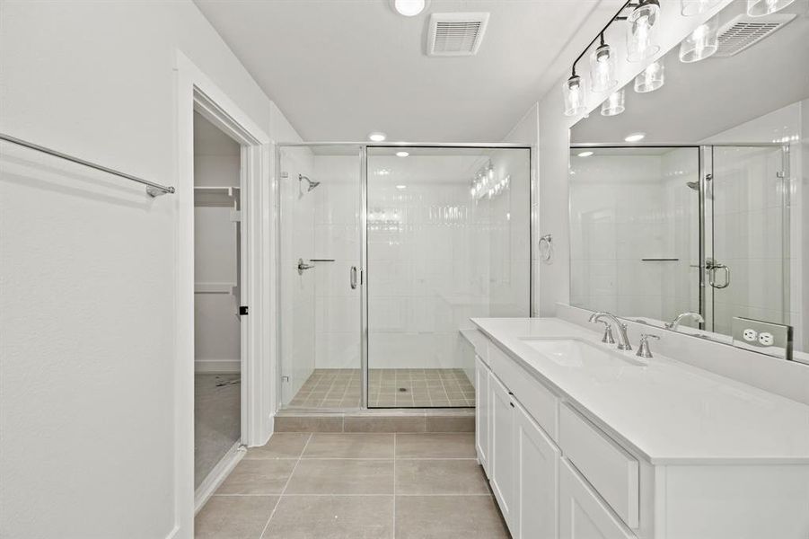 Furnished interior view inside a new home in North Square at Uptown, Celina (Image 12).