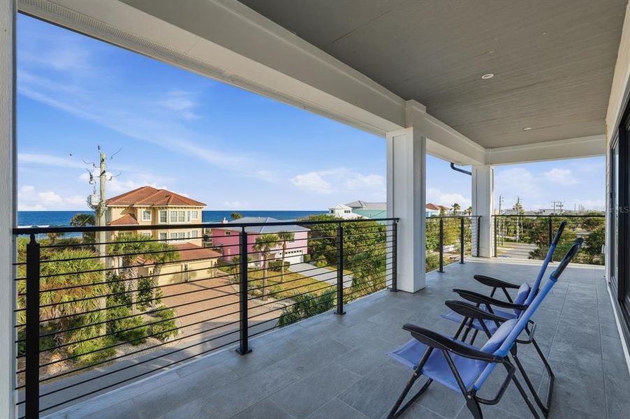 Exterior details and patio area of a home in , Flagler Beach (Image 36).