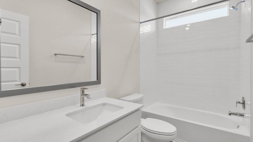 Furnished interior view inside a new home in Rosenbusch Ranch, Leander (Image 10).