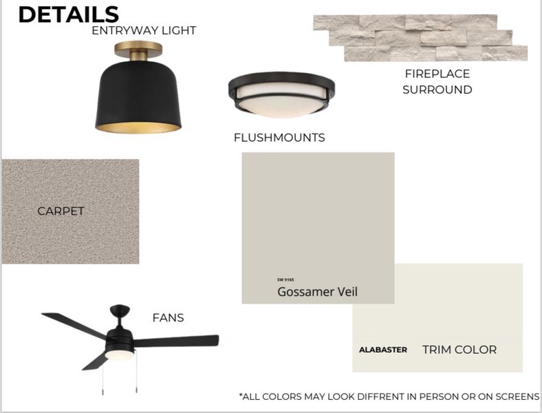 Sample of building materials used in homes in Lockwood, Collierville (Image 7).