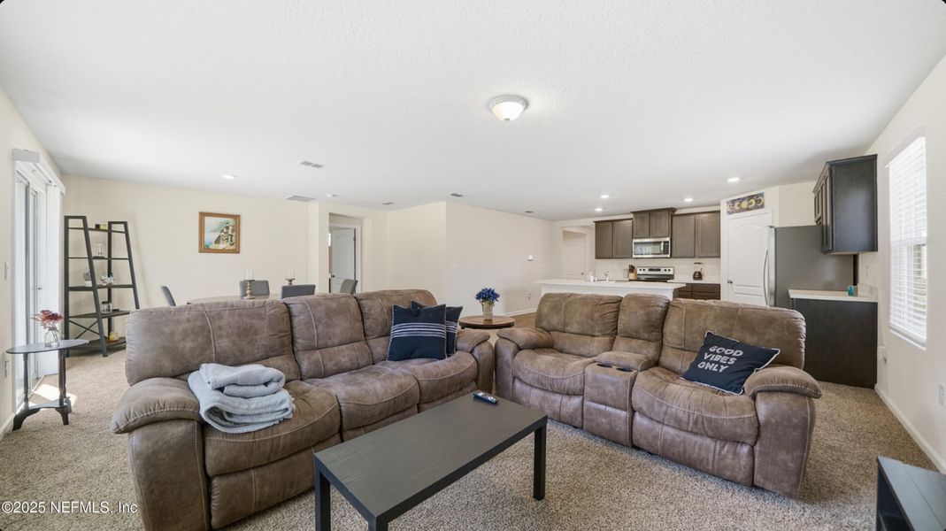 Furnished interior view inside a new home in River Glen Express, Yulee (Image 10).
