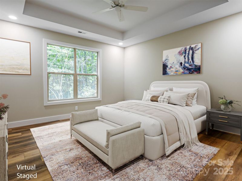 Furnished interior view inside a new home in , Hendersonville (Image 3).