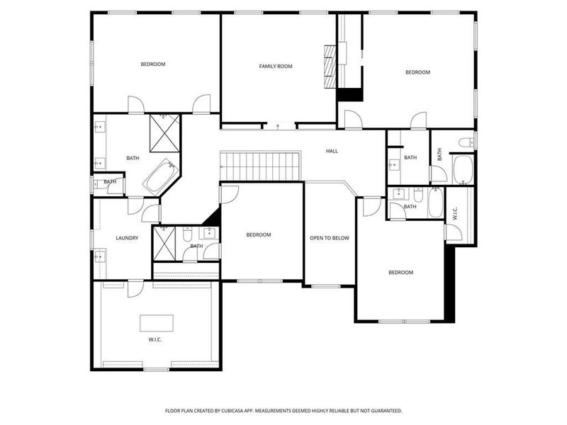 2D floor plan layout of this home in , Dacula, GA (Image 6).