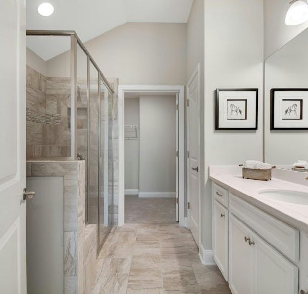 Representative furnished interior of a home built from the The Everleigh by Windsong Properties in Madeira, Acworth (Image 11).