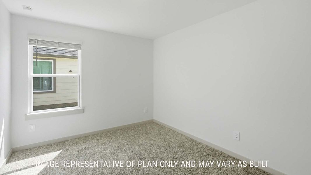 Representative unfurnished interior of a home built from the Elgin by D.R. Horton in Reserve at Mallard Lakes, Orange (Image 20).