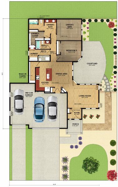 Image 34 representing the Palazzo by Epcon Communities in Chipeta Hollows, Grand Junction, CO.