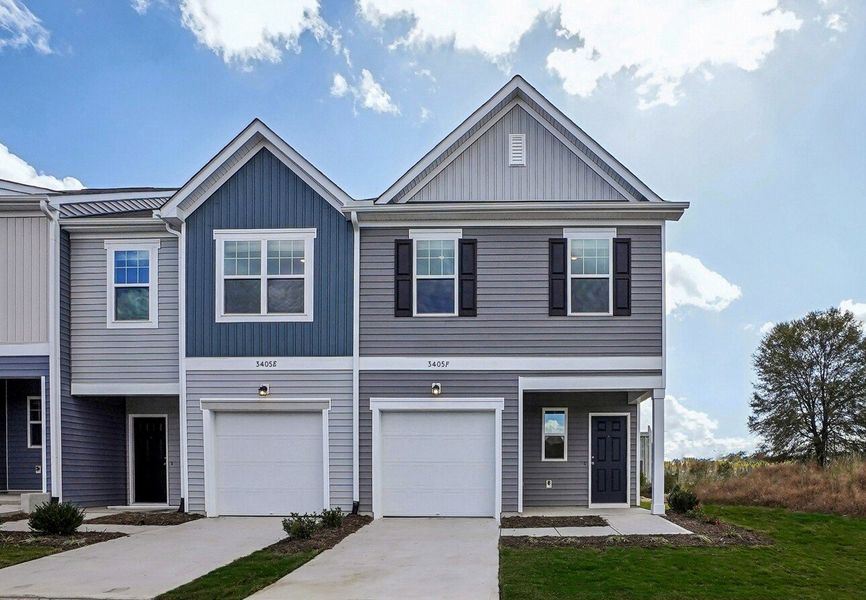 Front exterior of a home in the Walker Station community, located in Wilson, NC (Image 3).
