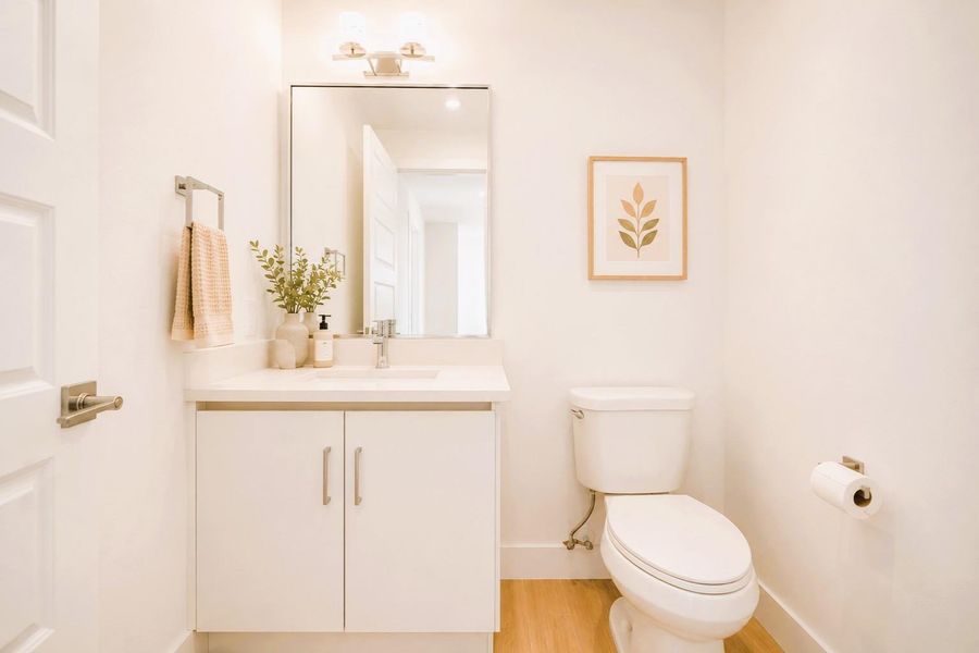 Furnished interior view inside a new home in , Houston (Image 17).