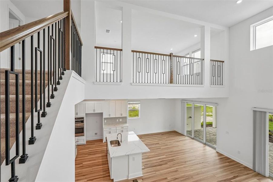 Furnished interior view inside a new home in Hawkstone, Sarasota (Image 6).