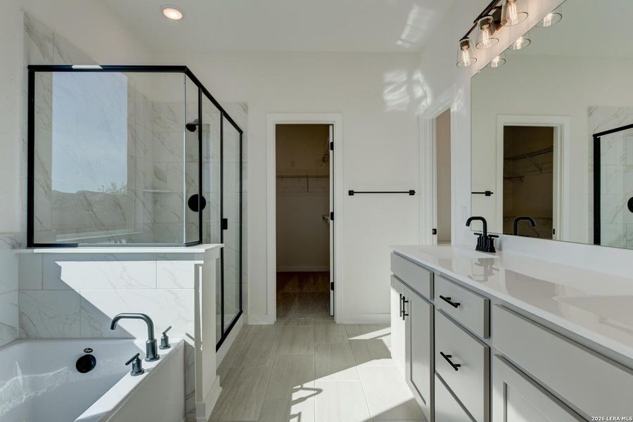 Furnished interior view inside a new home in Megan's Landing, Castroville (Image 12).