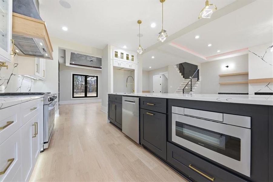 Furnished interior view inside a new home in , Lawrenceville (Image 14).