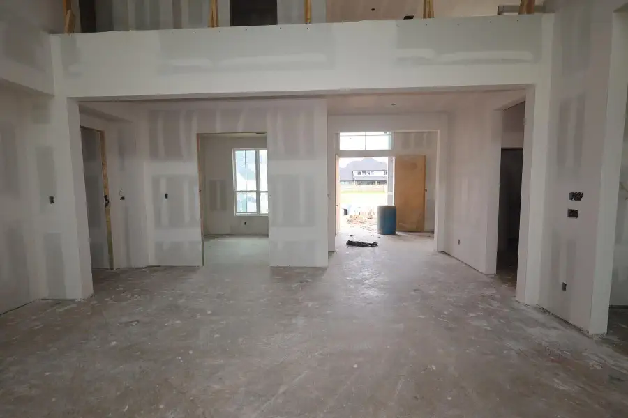 In-progress construction of a new home in Dunham Pointe, Cypress, TX (Image 33). In-progress construction of a new home in Dunham Pointe, Cypress, TX (Image 33).